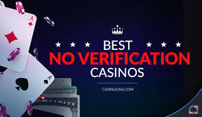 Online Casinos Without Verification Play Freely and Anonymously